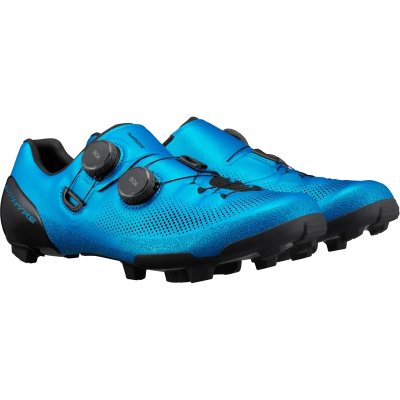 SHIMANO S-Phyre RX910 Wide gravel kerékpáros cipő - kék - 41 - 2