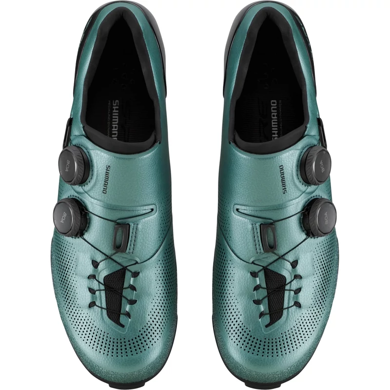 SHIMANO S-Phyre RX910 Wide gravel kerékpáros cipő - zöld - 41 - 4