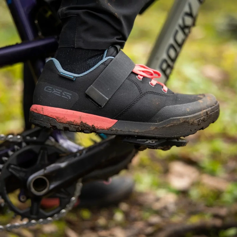 SHIMANO GE500W MTB kerékpáros cipő - kék - 43 - 5