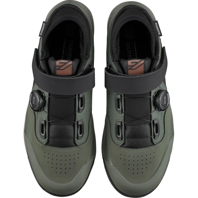 SHIMANO GE900 MTB kerékpáros cipő - oliva - 38 - 2