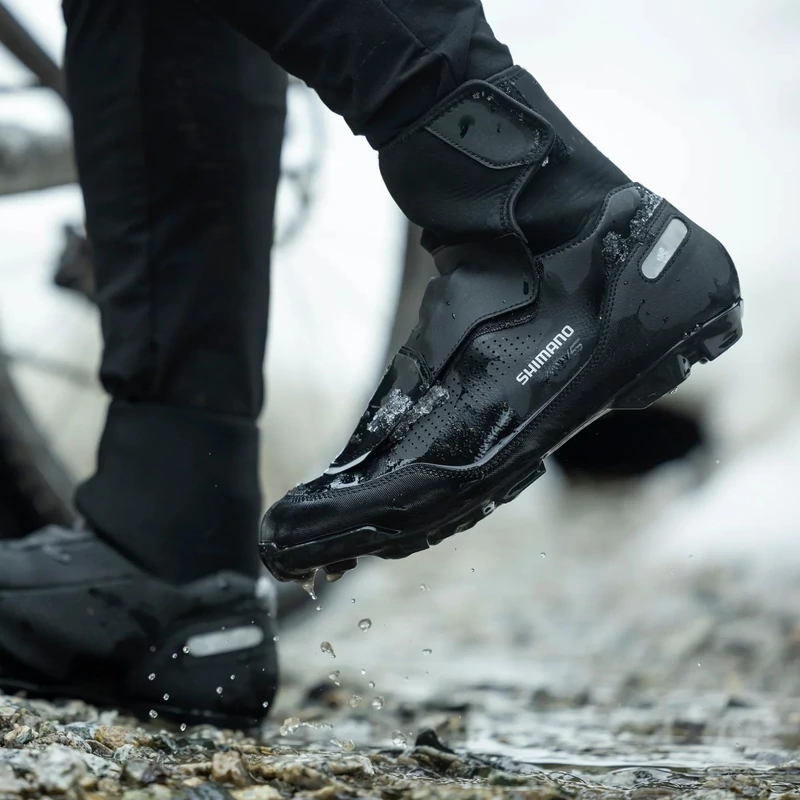 SHIMANO MW502 MTB kerékpáros cipő - fekete - 39 - 11