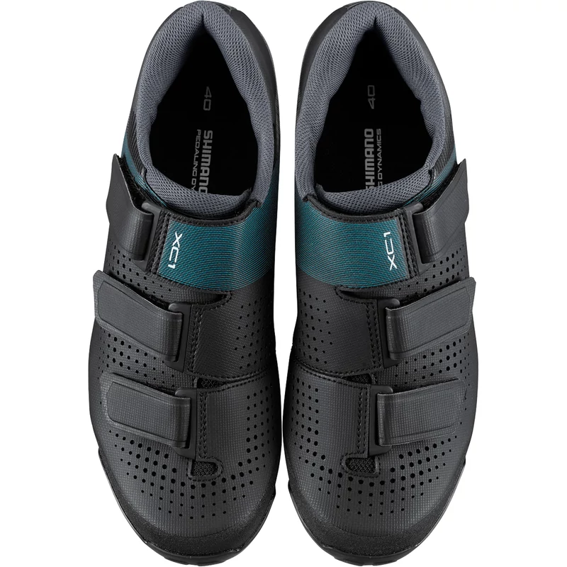 SHIMANO XC100W MTB kerékpáros cipő - fekete - 36 - 2