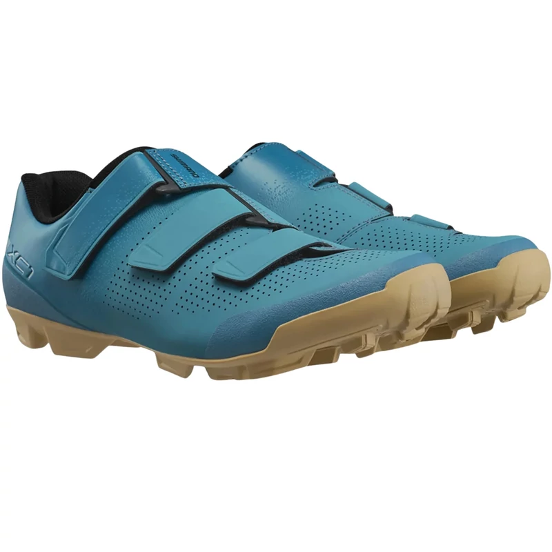 SHIMANO XC102W MTB kerékpáros cipő - kék - 36 - 2