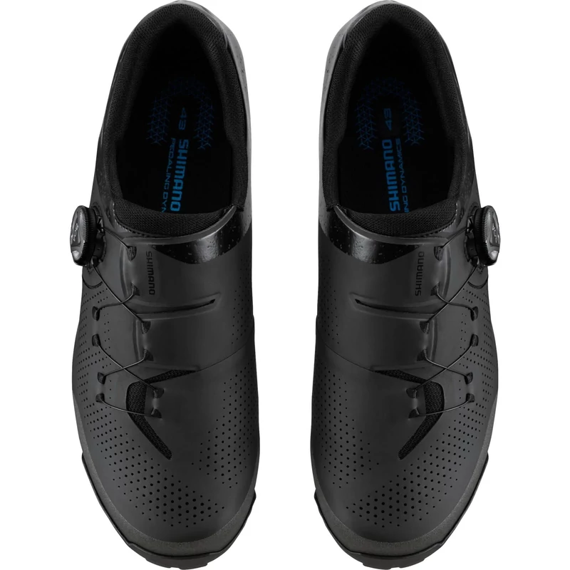 SHIMANO XC302 Wide MTB kerékpáros cipő - fekete - 41 - 4