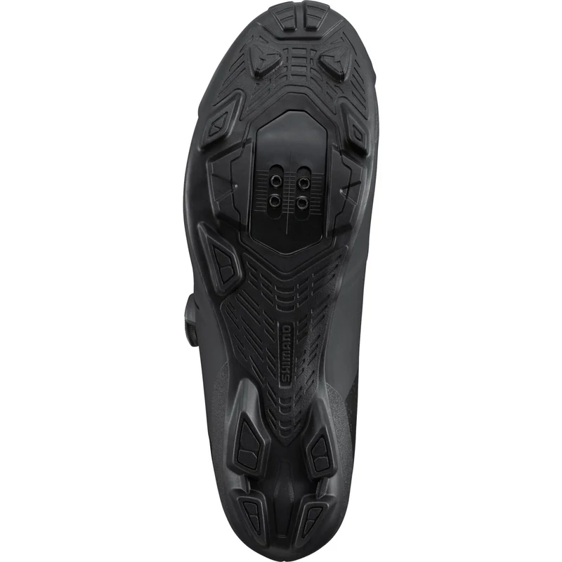 SHIMANO XC302 Wide MTB kerékpáros cipő - fekete - 41 - 5