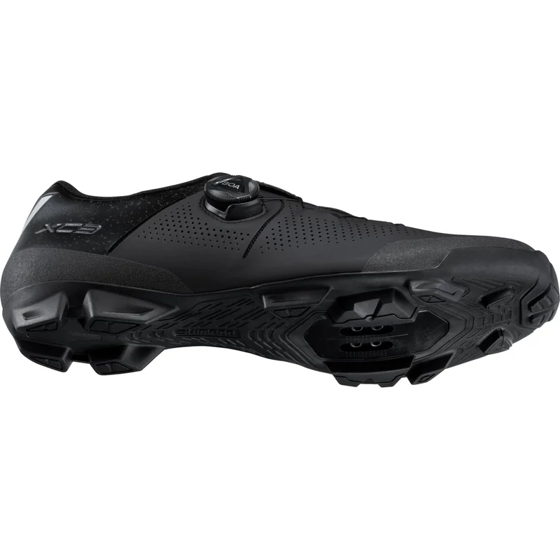 SHIMANO XC302 Wide MTB kerékpáros cipő - fekete - 41 - 6