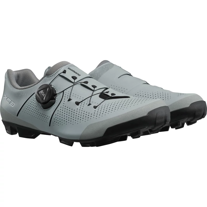 SHIMANO XC302 Wide MTB kerékpáros cipő - szürke - 41 - 2