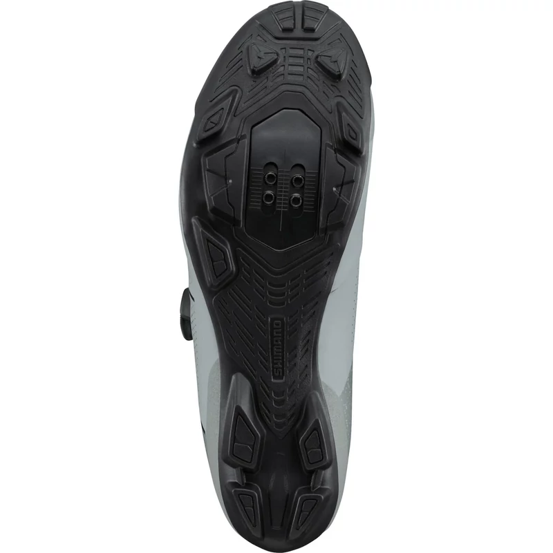 SHIMANO XC302 Wide MTB kerékpáros cipő - szürke - 41 - 5