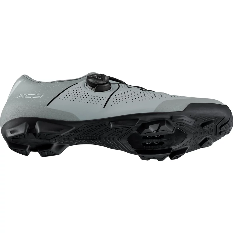SHIMANO XC302 Wide MTB kerékpáros cipő - szürke - 41 - 6