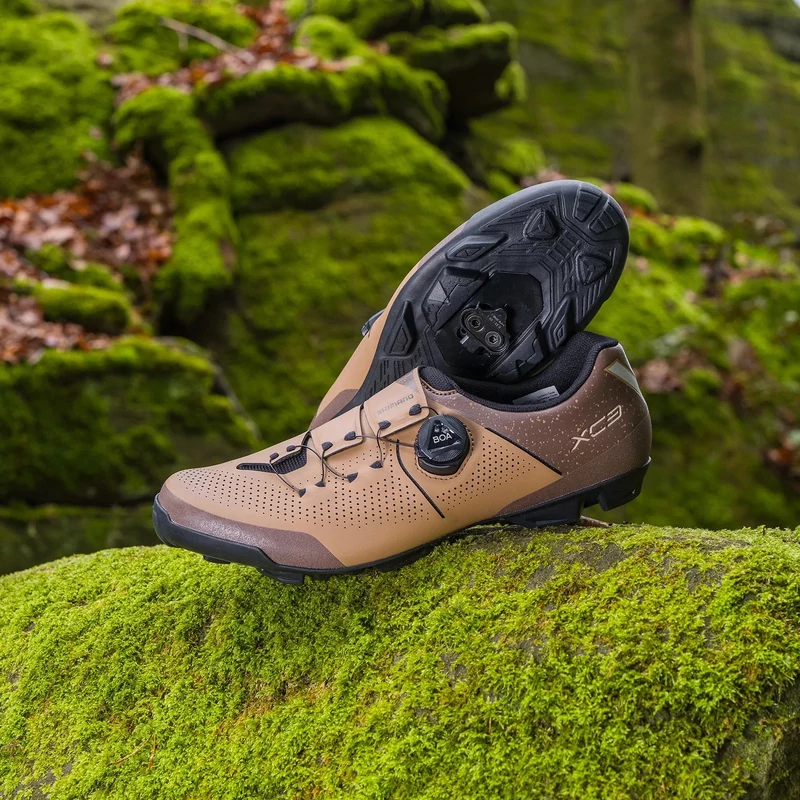 SHIMANO XC302 Wide MTB kerékpáros cipő - fekete - 41 - 7