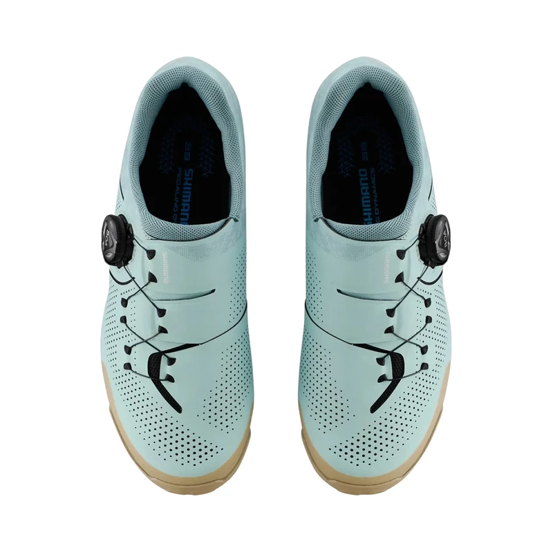 SHIMANO XC302W MTB kerékpáros cipő - kék - 36 - 4