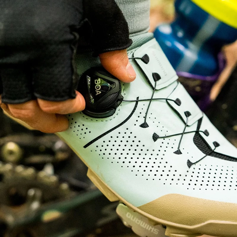 SHIMANO XC302W MTB kerékpáros cipő - fekete - 36 - 7