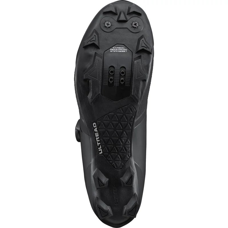 SHIMANO XC503 Wide MTB kerékpáros cipő - fekete - 41 - 5