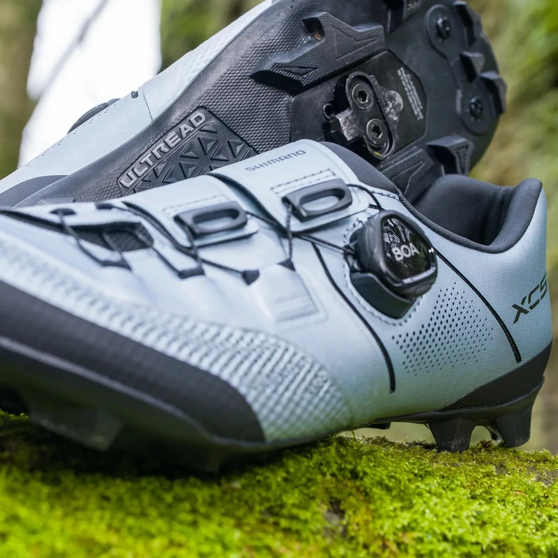 SHIMANO XC503 Wide MTB kerékpáros cipő - fekete - 41 - 7