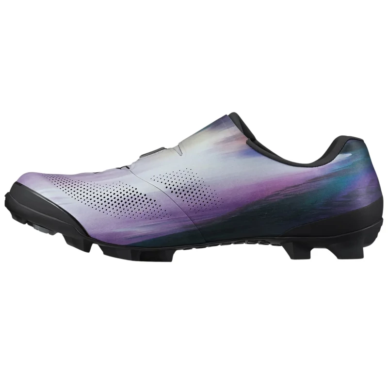 SHIMANO XC703 Wide MTB kerékpáros cipő - lila - 42 - 3