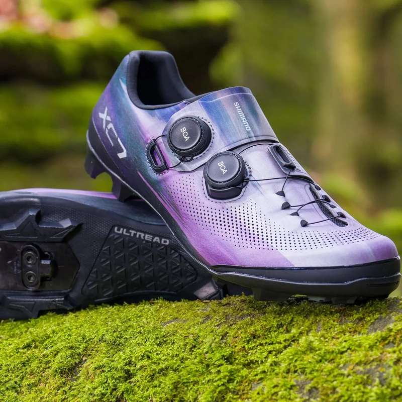 SHIMANO XC703 MTB kerékpáros cipő - fekete - 38 - 7