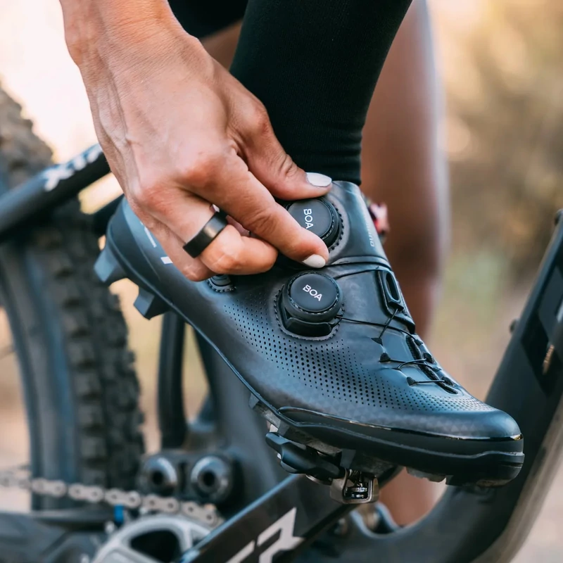 SHIMANO XC703W MTB kerékpáros cipő - fekete - 36 - 8