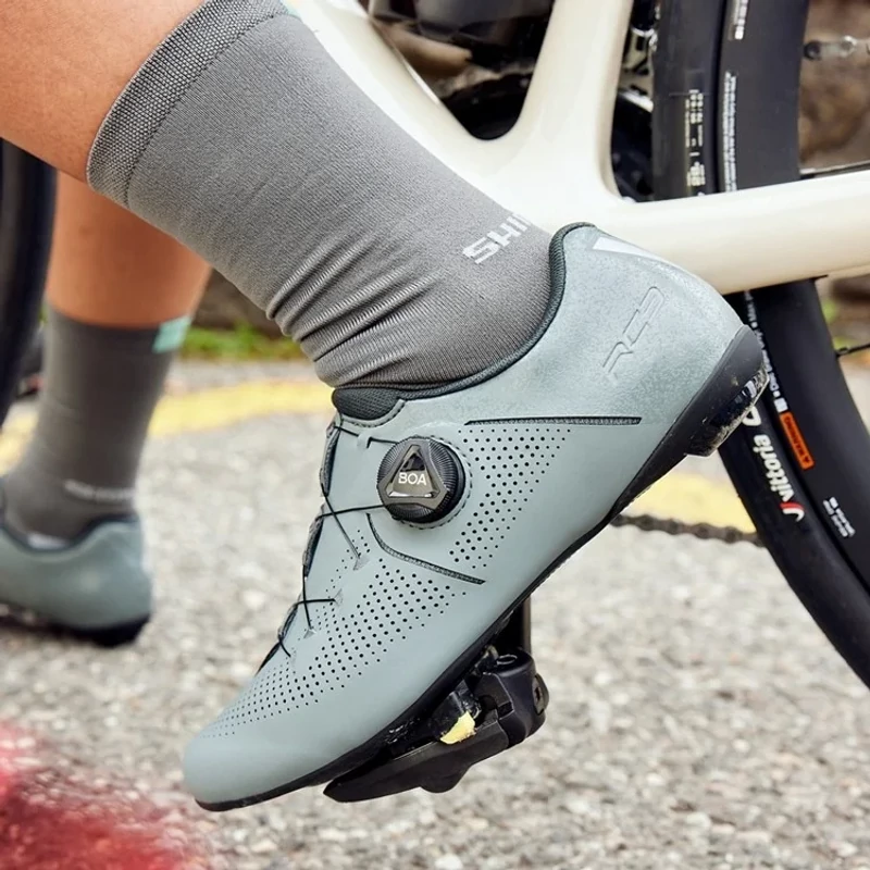 SHIMANO RC302W országúti kerékpáros cipő - fekete - 36 - 7