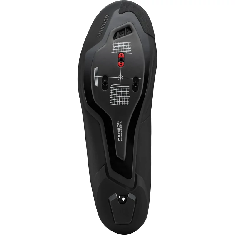 SHIMANO RC703 Wide országúti kerékpáros cipő - fekete - 42 - 3