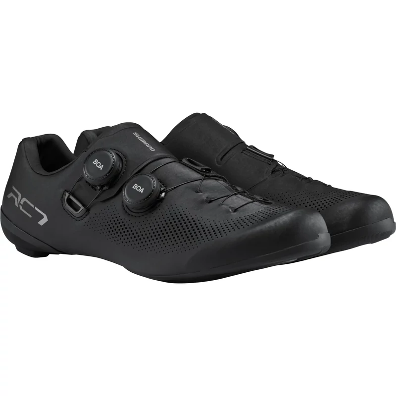 SHIMANO RC703 Wide országúti kerékpáros cipő - fekete - 42 - 5
