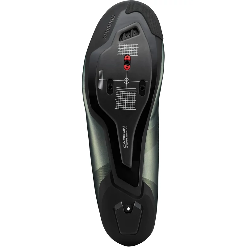 SHIMANO RC703 Wide országúti kerékpáros cipő - zsálya - 41 - 3