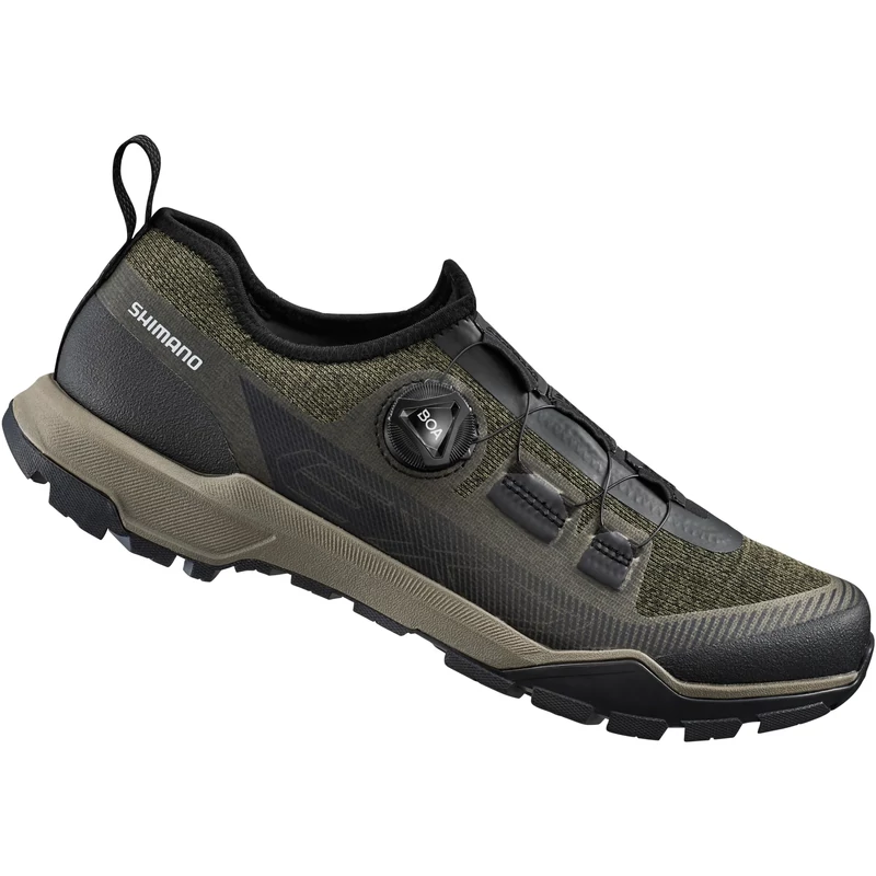 SHIMANO EX700 trekking kerékpáros cipő - oliva - 38