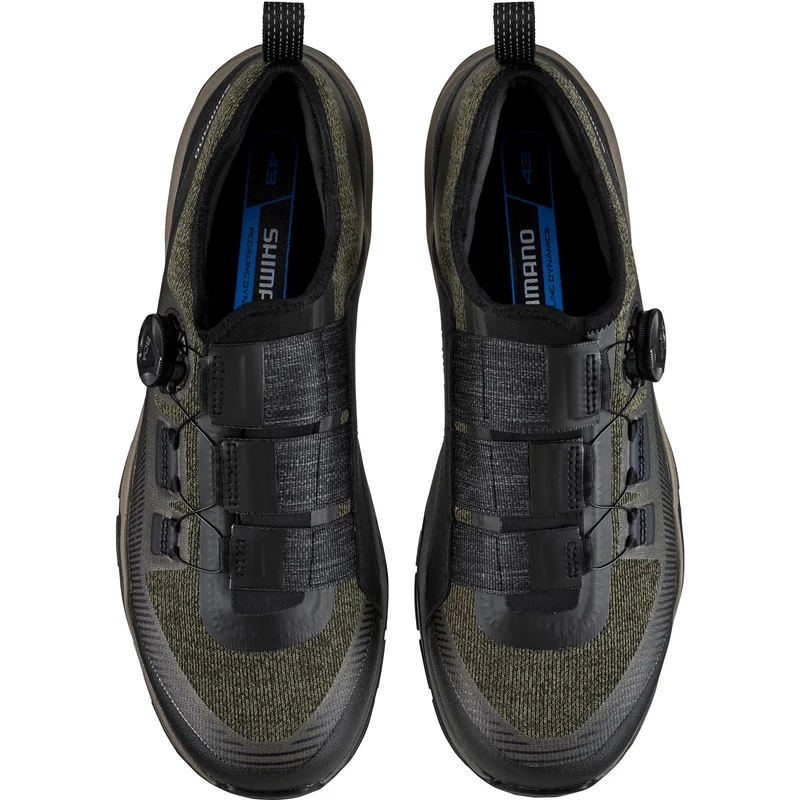 SHIMANO EX700 trekking kerékpáros cipő - oliva - 38 - 2