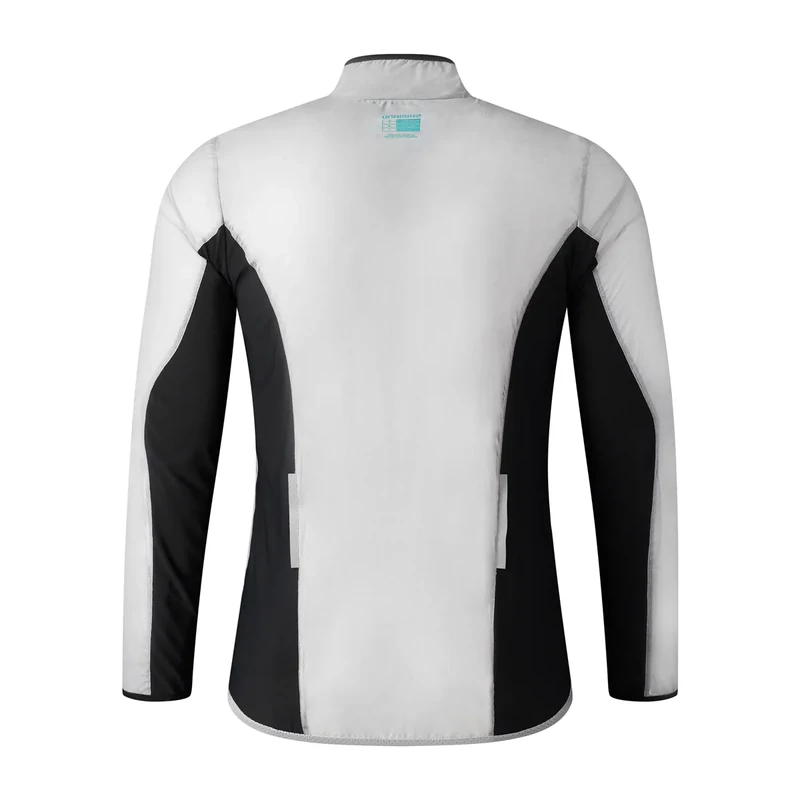 SHIMANO Beaufort kerékpáros széldzseki - fehér - M - 2