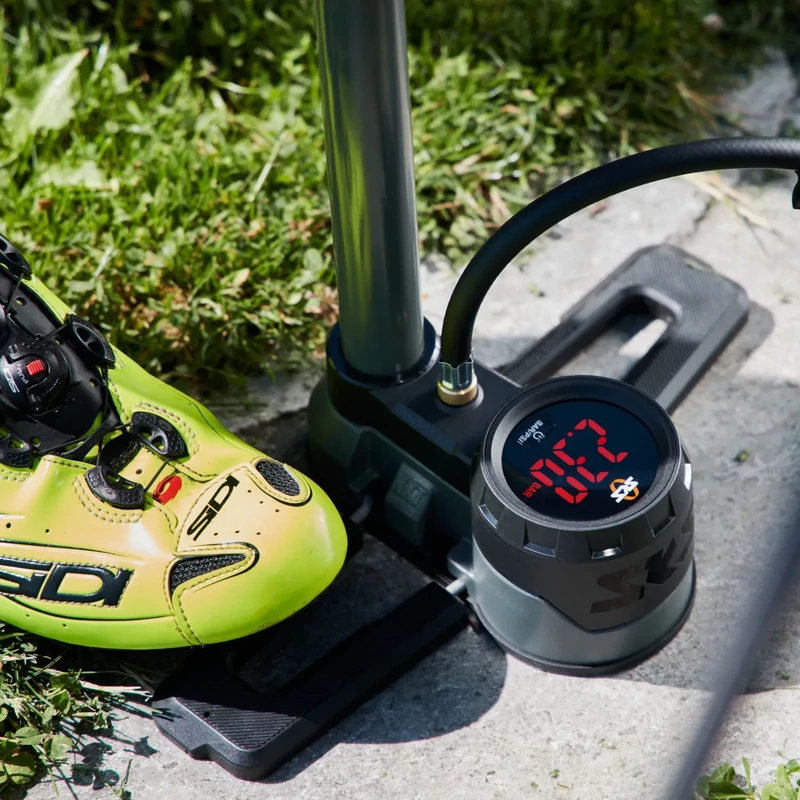 SKS Rennkompressor NXT Digi kerékpár állópumpa - 7