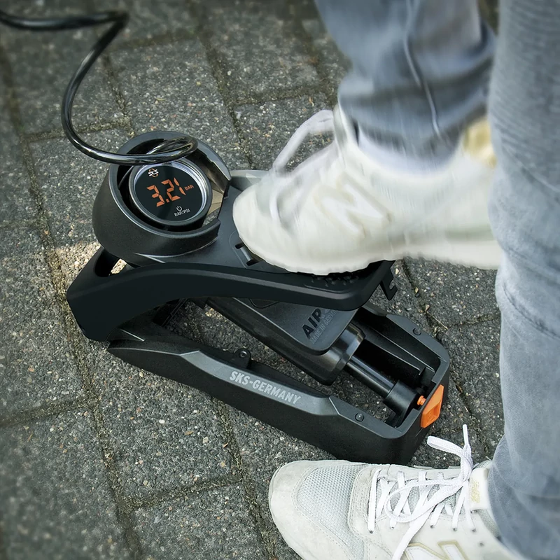 SKS Airstep Digi kerékpár lábpumpa - 9