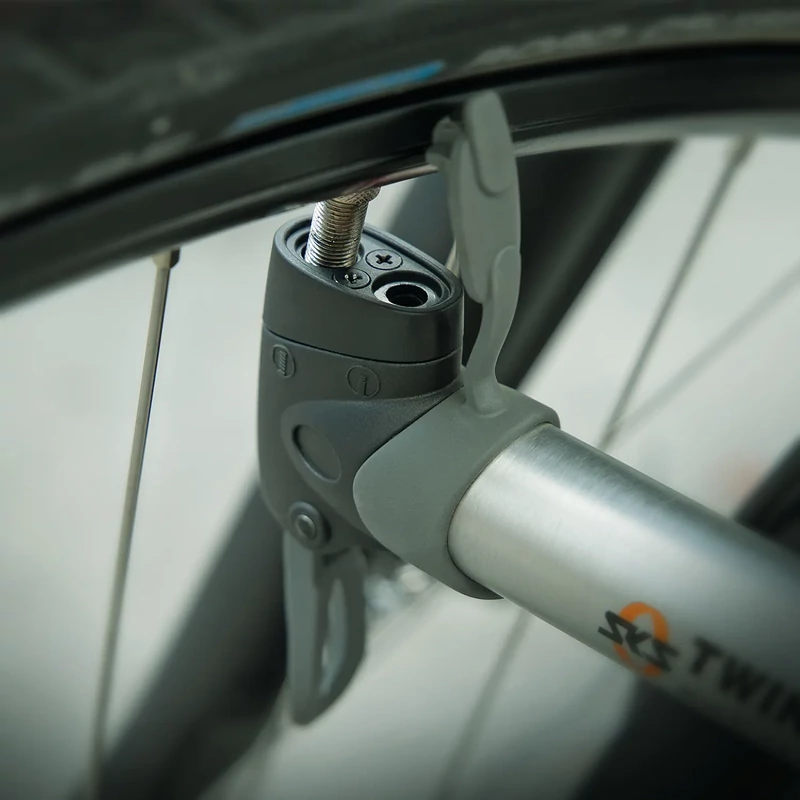 SKS Twinjex Alu kerékpár minipumpa - 7