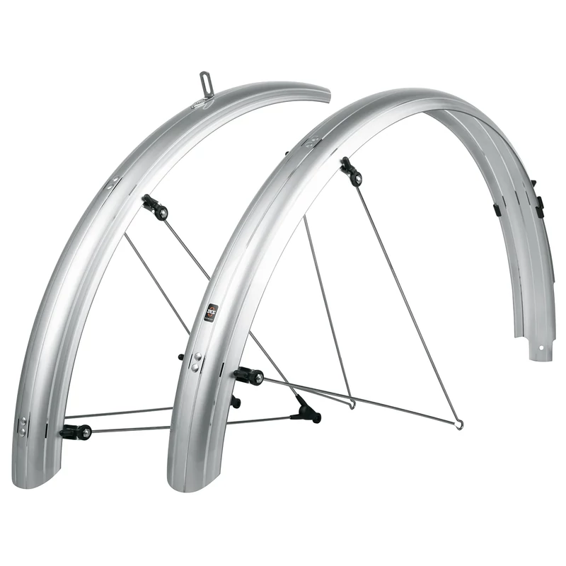 SKS Bluemels Basic 65 kerékpár sárvédő szett - ezüst