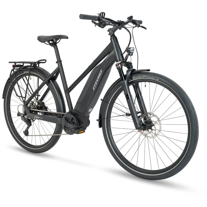 STEVENS E-6X Tour LT elektromos trekking kerékpár 2024 - fekete - 46 - 2