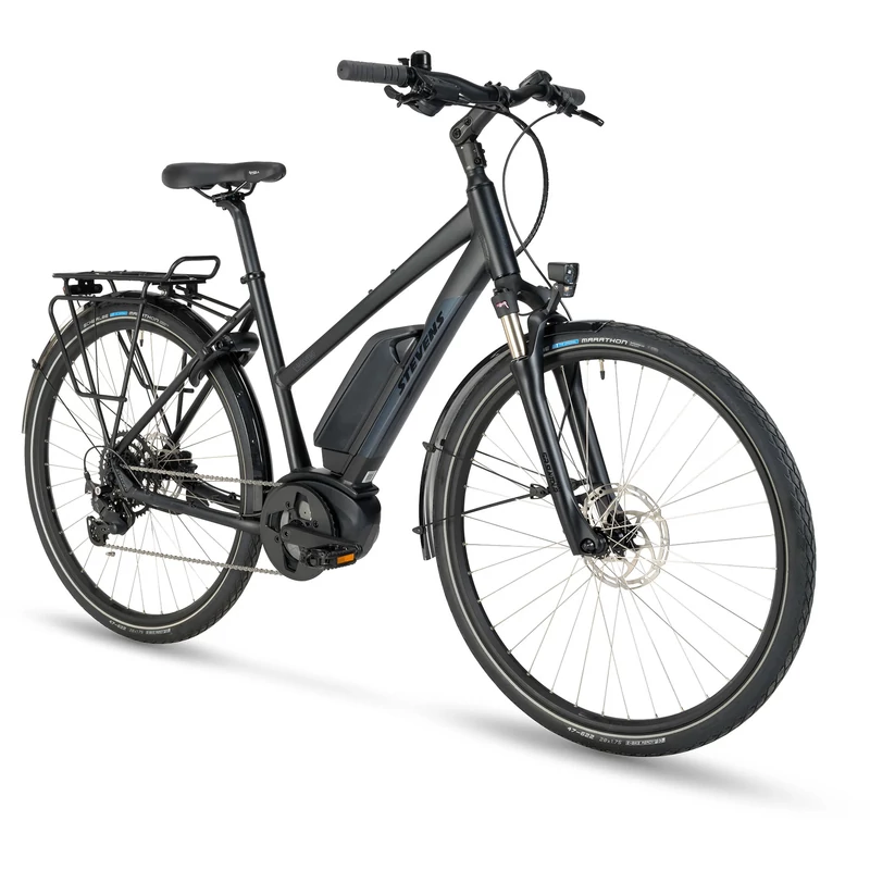 STEVENS E-Molveno LT elektromos trekking kerékpár 2024 - fekete - 46 - 2