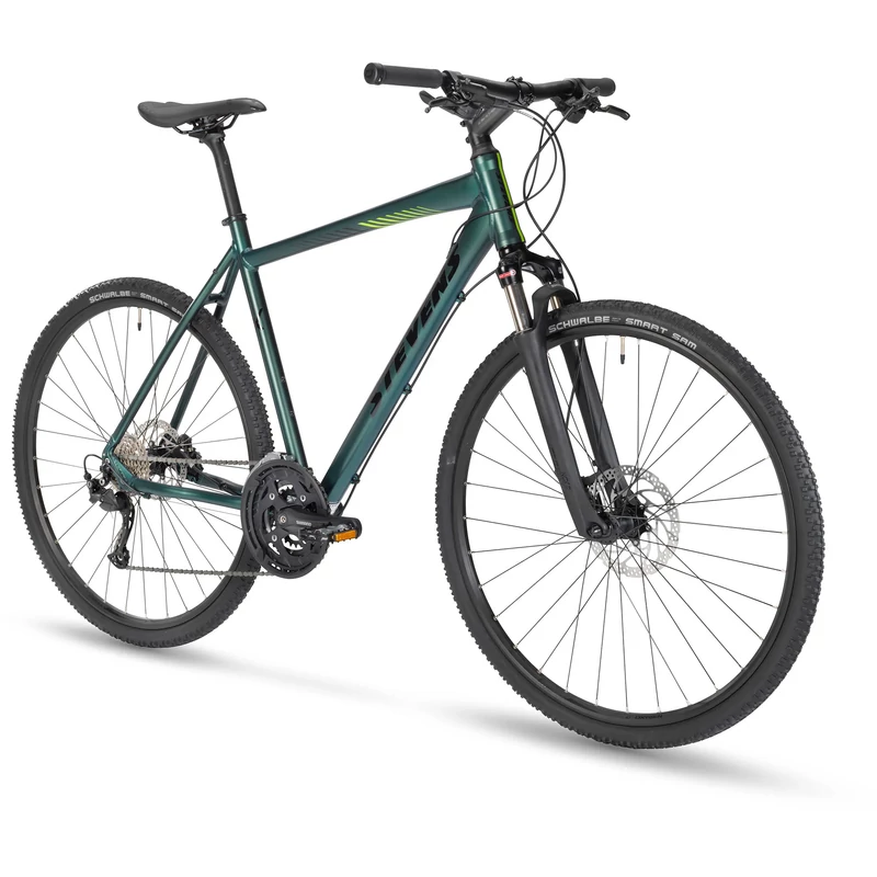 STEVENS 5X Gent cross trekking kerékpár 2022 - zöld - 48 - 2