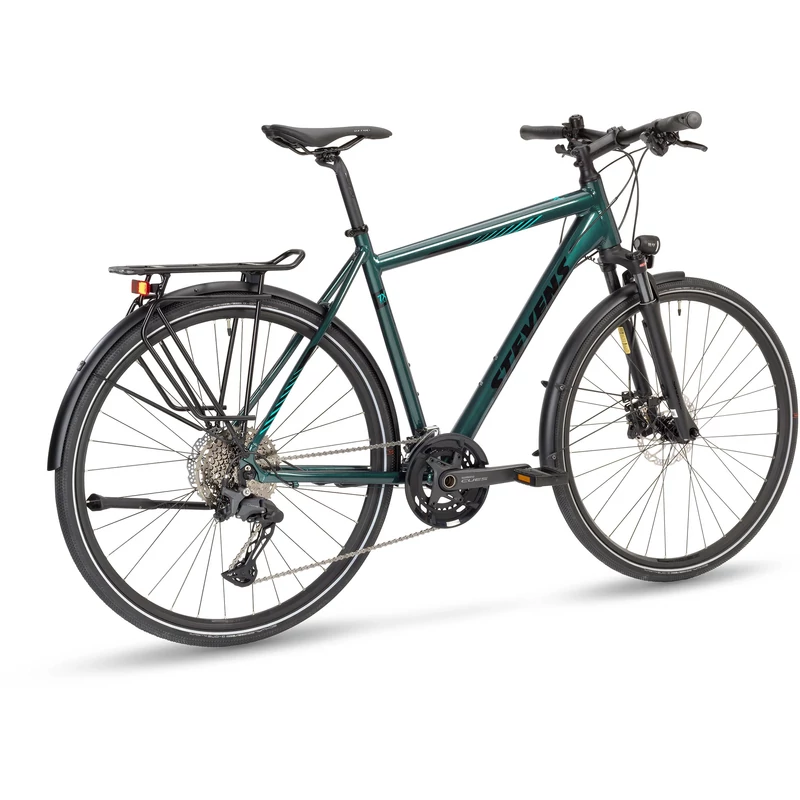 STEVENS 7X Tour HT trekking kerékpár 2024 - zöld - 52 - 3