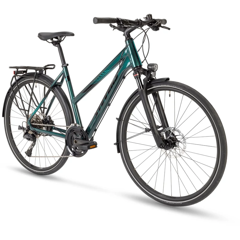 STEVENS 7X Tour LT trekking kerékpár 2024 - zöld - 46 - 2