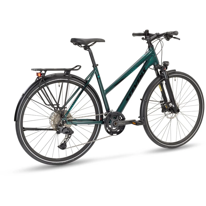 STEVENS 7X Tour LT trekking kerékpár 2024 - zöld - 46 - 3