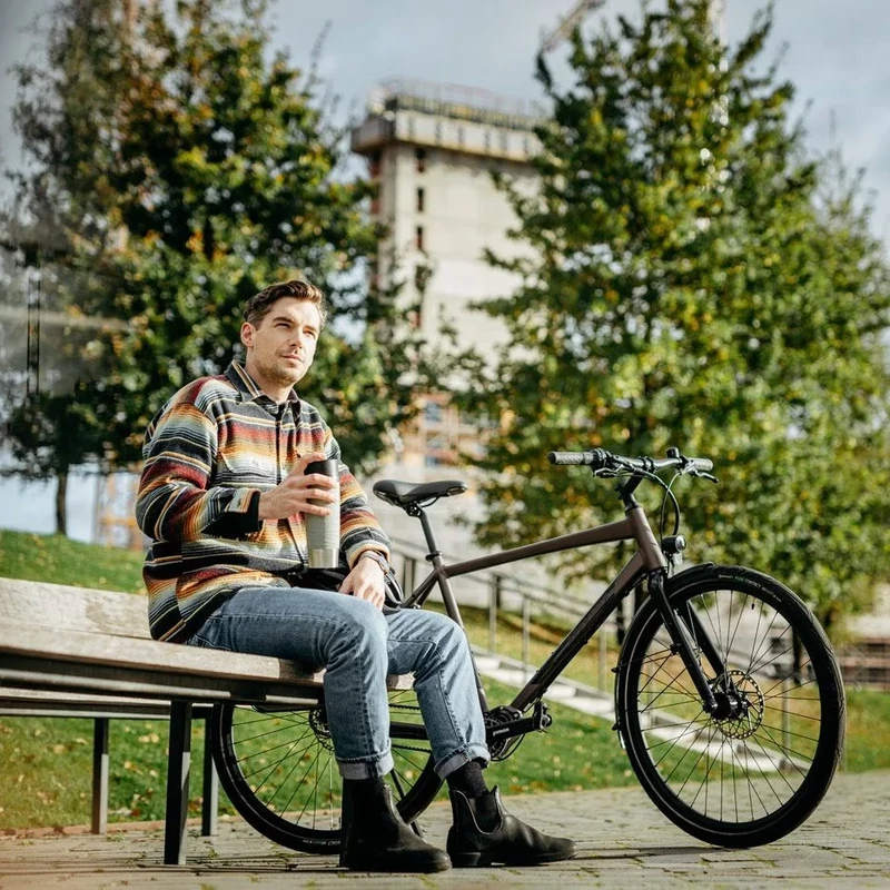 STEVENS P18 trekking kerékpár 2024 - barna - 52 - 10