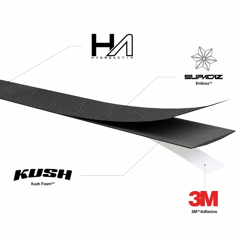 SUPACAZ Super Sticky Kush Galaxy kerékpár kormánybandázs - fekete - 5