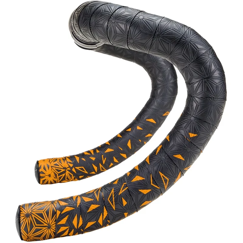 SUPACAZ Super Sticky Kush Star Fade kerékpár kormánybandázs - narancs