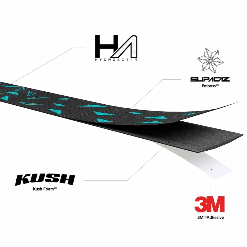 SUPACAZ Super Sticky Kush Star Fade kerékpár kormánybandázs - fehér - 5