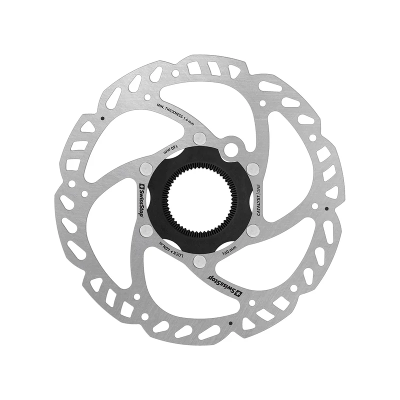 SwissStop Catalyst One kerékpár féktárcsa - Centerlock - 160 mm