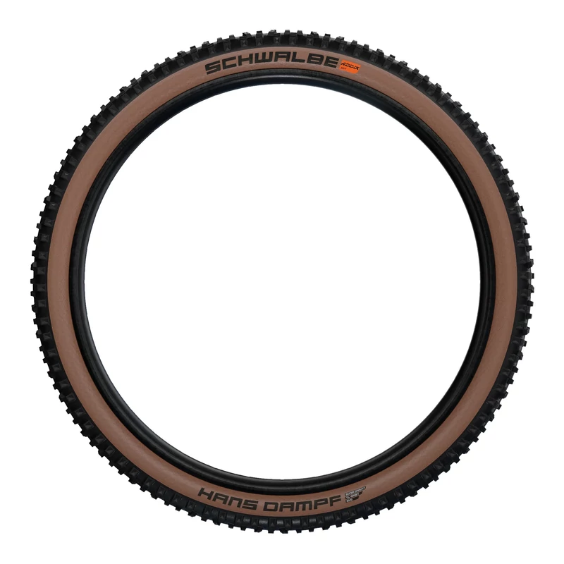 SCHWALBE Hans Dampf Trail Soft kerékpár külső gumi - bronz - 65-584 - 3