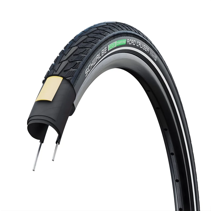 SCHWALBE Road Cruiser Reflex kerékpár külső gumi - fekete - 37-622 - 4