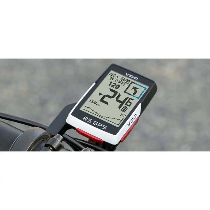 VDO R5 GPS vezeték nélküli kerékpár computer - 5