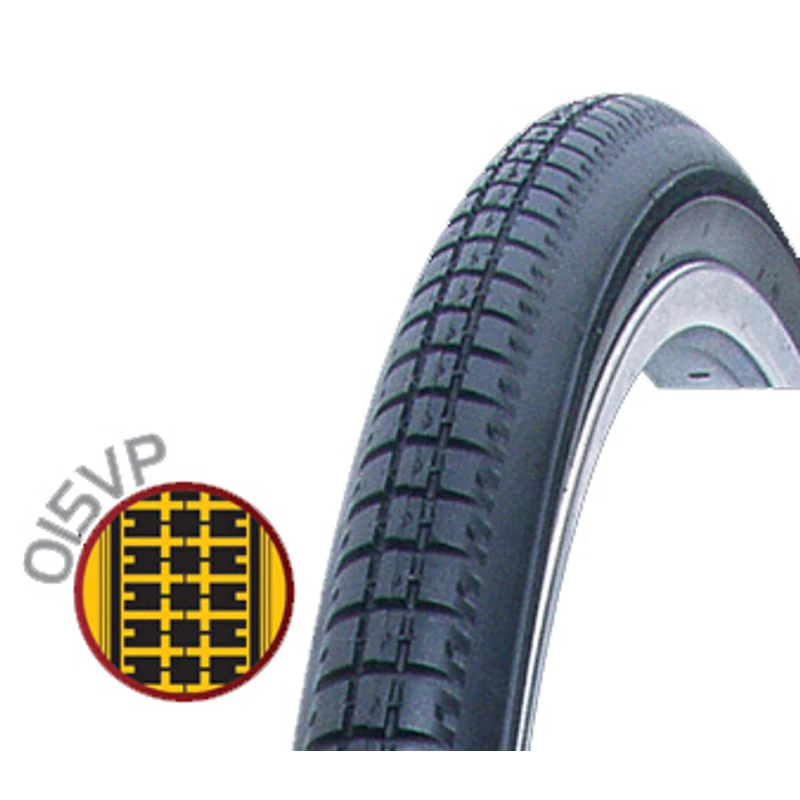Vee Rubber kerékpáros külső gumi 37-590 26x1 3/8 VRB015 VP fekete