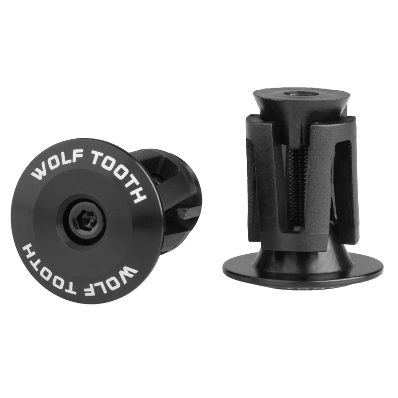 Wolf Tooth Alloy Bar End Plugs kormányvég dugó - fekete