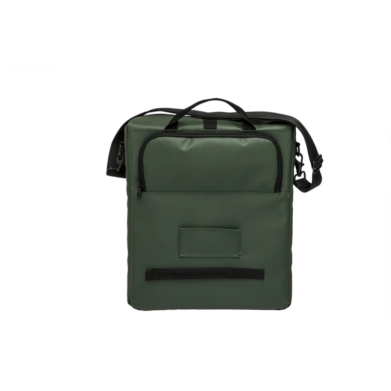 NEWLOOXS Odense Single kerékpáros csomagtartó táska, sötétzöld - 3