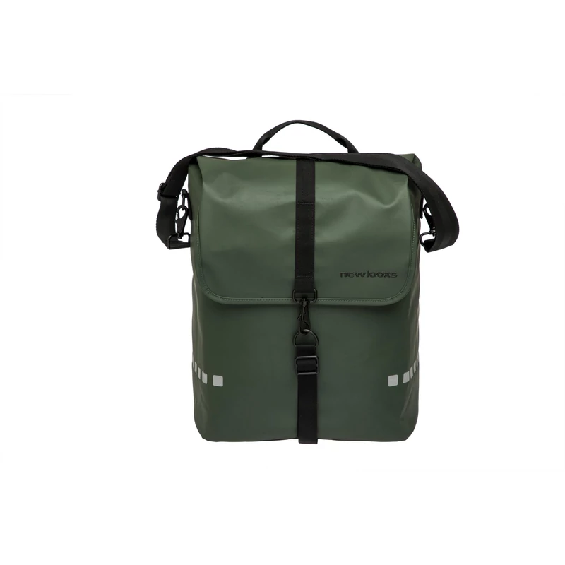 NEWLOOXS Odense Single kerékpáros csomagtartó táska, sötétzöld